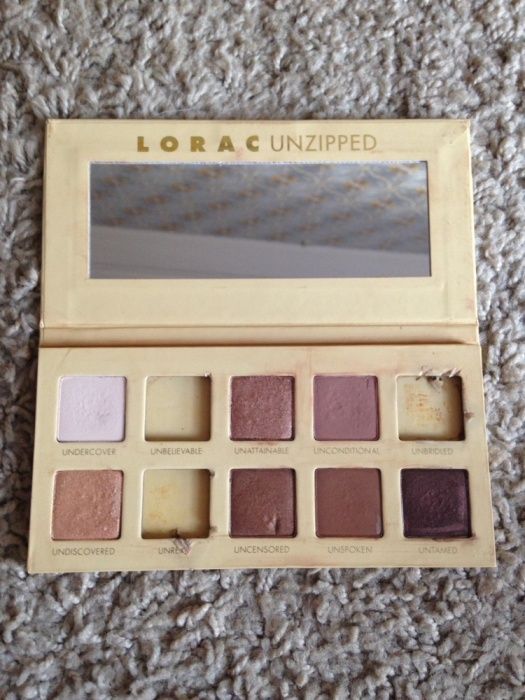 Lorac Unzipped paleta cieni cienie neutralne mac nars bobbi brown