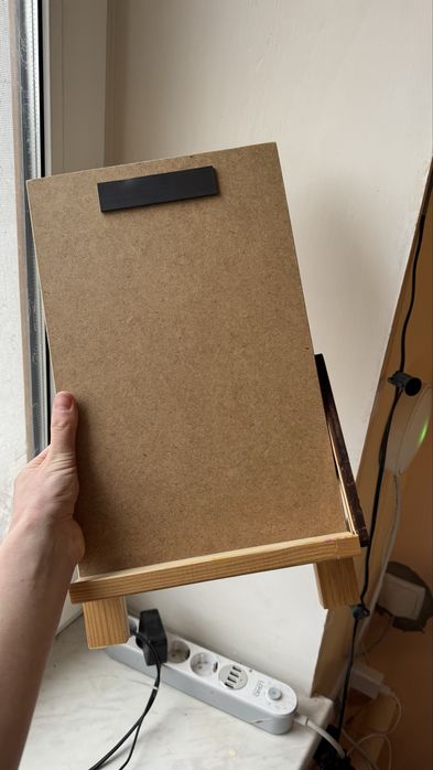 Мольберт настільний деревʼяний