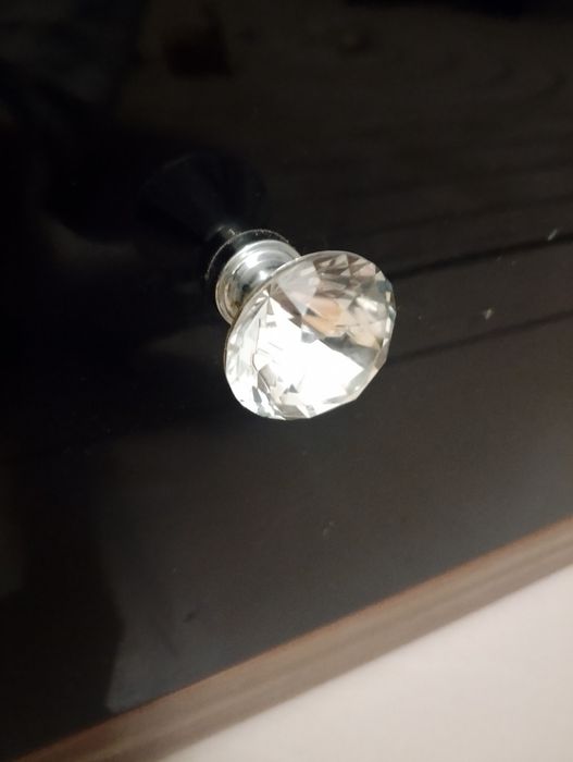 Kryształowe uchwyty 8 szt.GLAMOUR