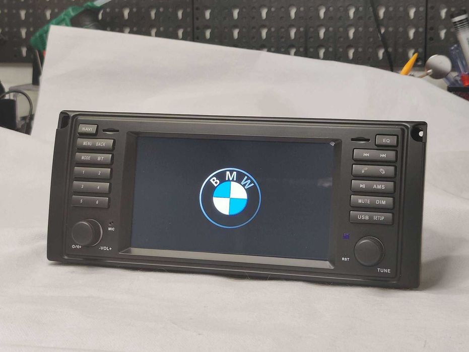 BMW E39 Série 5 Rádio Android CarPlay Android Auto – X5 E53 GPS