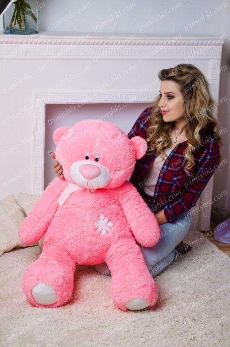 Плюшевий ведмедик Тедді!!Великий ведмідь кращої якості! 80 см