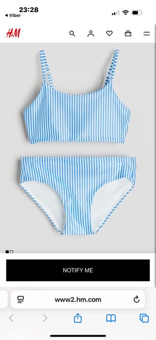 Купальник H&M для дівчинки