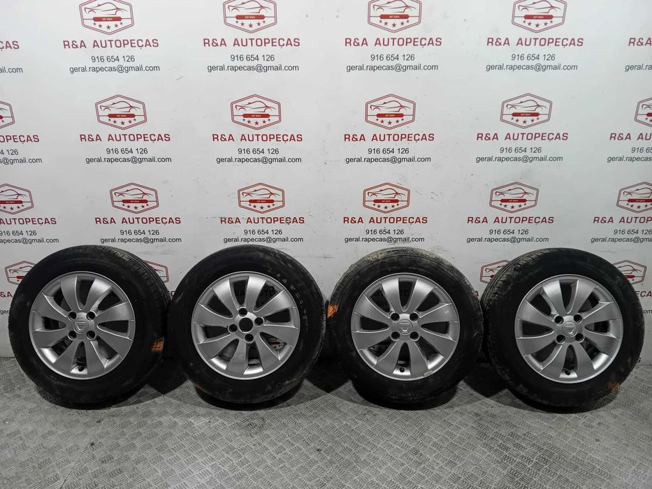 Conjunto Jantes Dacia R15 Polegadas Original