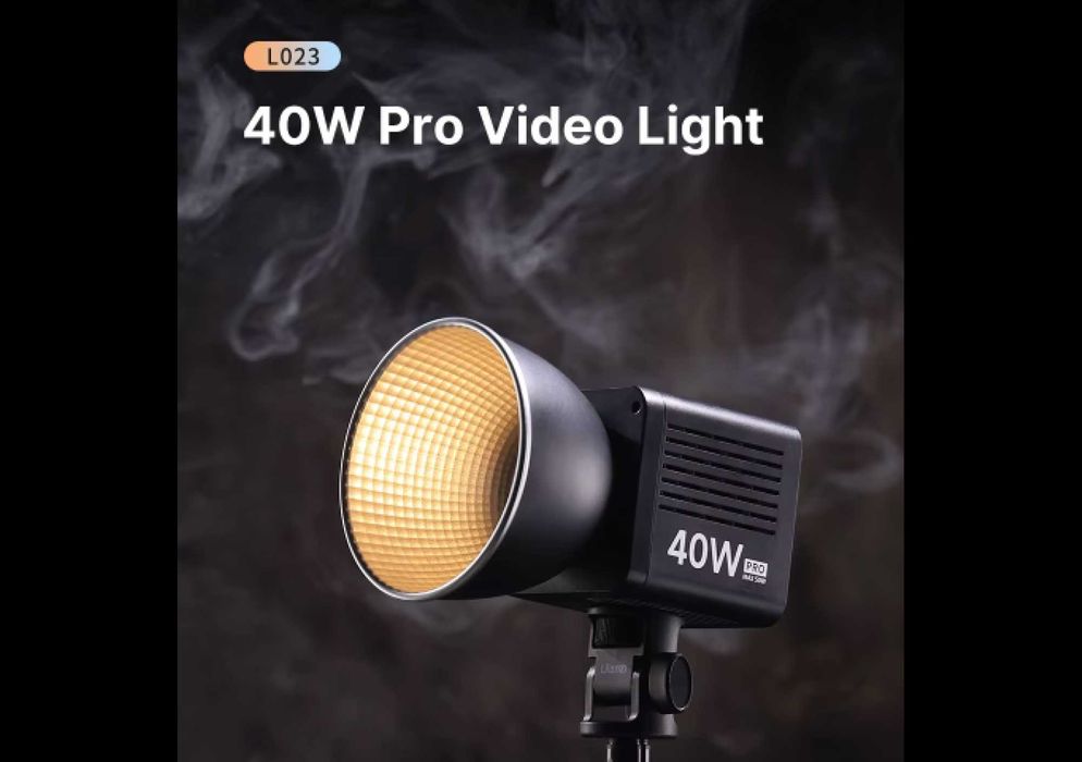Ulanzi L023 40W Pro – професійне бі-колірне COB-світло 40W