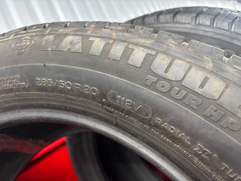 285-50-R20 MICHELIN LATITUDE пара 2 штуки летней резины GERMANY 2023