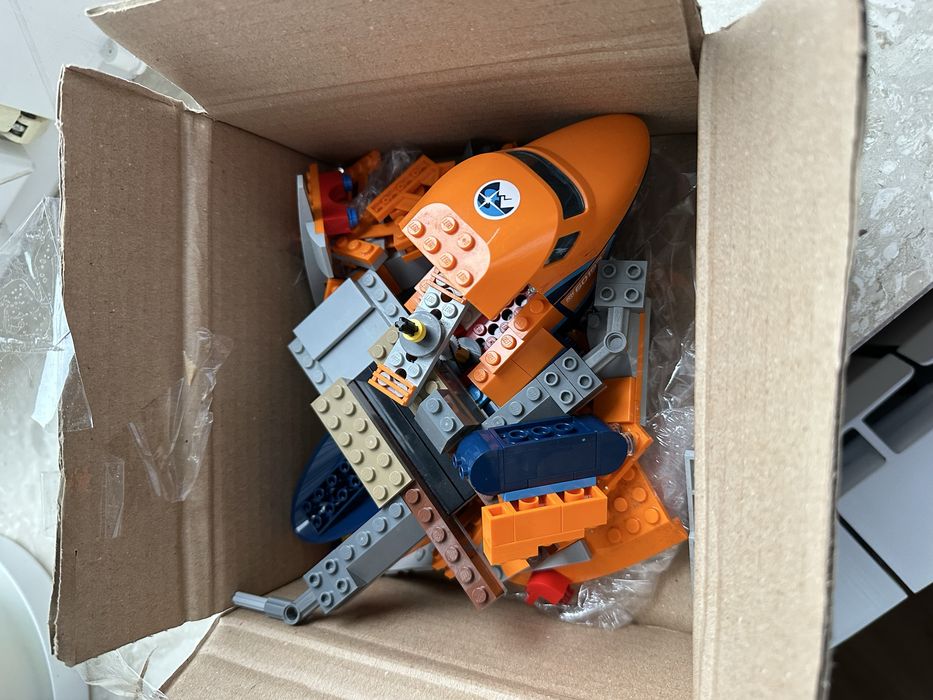 Zestaw klocków lego Arktyczny transport powietrzny