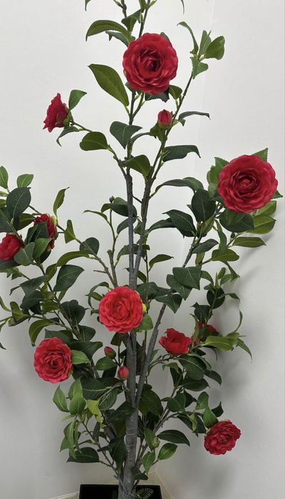 Decoração Flores artificial Rosas Vermelhas Lindo