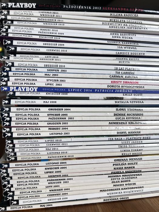 Playboy 42 numery polskie 9 zagranicznych