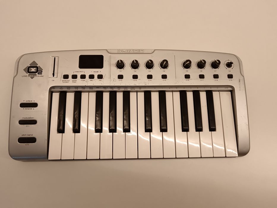 M-audio o2 mobile USB midi controll