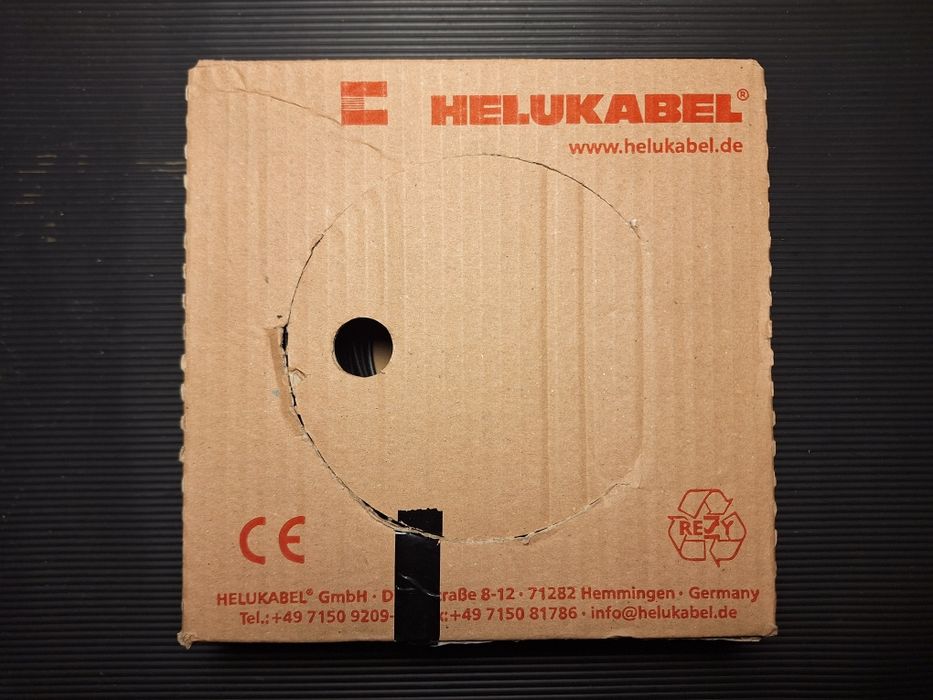 Helukabel Przewód instalacyjny H07V‑K 1,5 czarny 100 Metrów