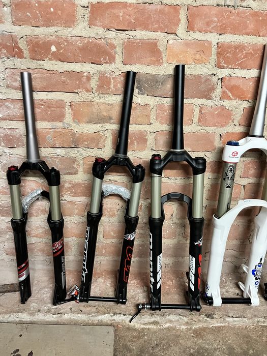 Amortyzatory rowerowe nowe, używane