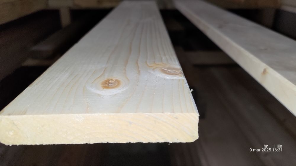 Fińska deska świerkowa 21x95/120/145/195mm gładka z dwóch stron