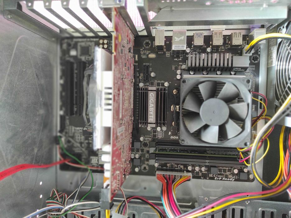 Продам ПК на базе gigabyte 970a-ds3p rev. 2.1 AM3+
