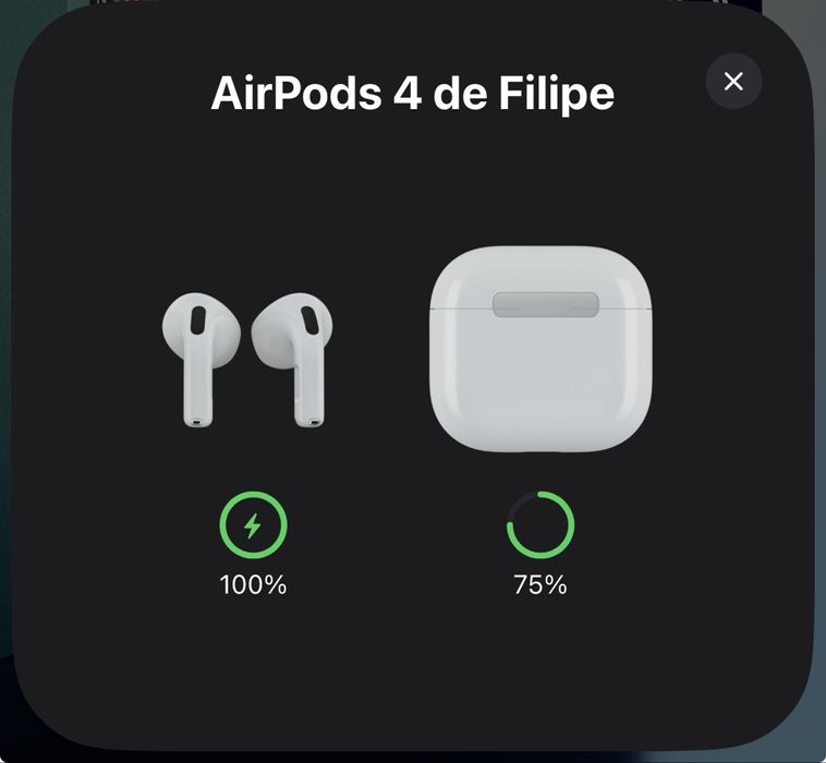 Airpods 4 apple com garantia
