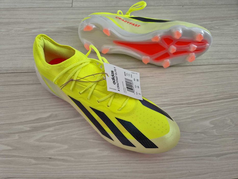 Profesjonalne korki adidas X Crazyfast Elite FG IE2376 rozmiar 46 2/3