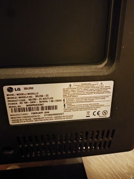 Sprzedam telewizor LG 32 cali