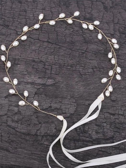 Wianek komunijny / Opaska do włosów (komunia, ślub, wesele)