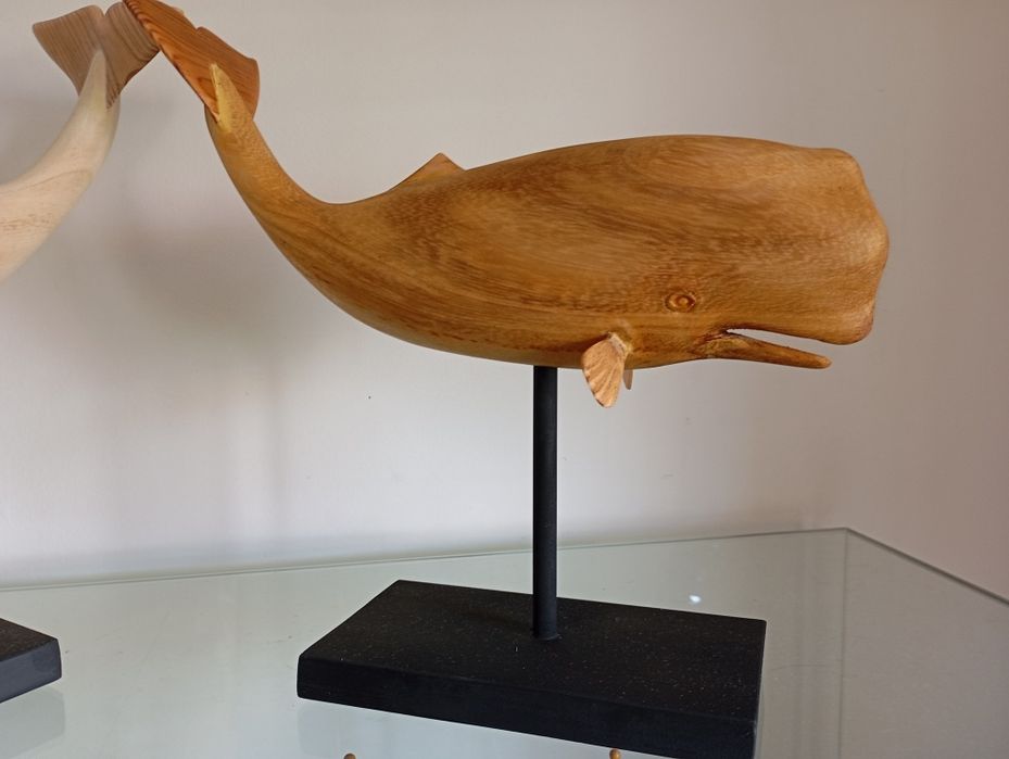 Escultura Baleia Cachalote