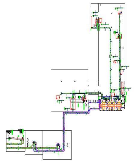 Linia odpylajaca i wentylatory  firmy JKF