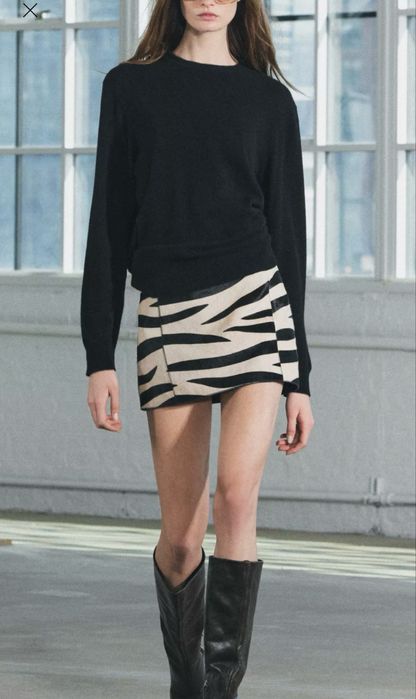 Стильна Шкіряна Юбка Zara