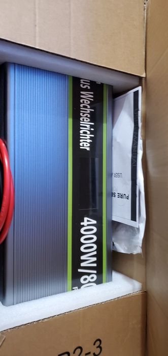 Инвертор FLAMEZUM 4 kw 4 квт. пікова 8 kw, чиста синусоида 12 B
220 B