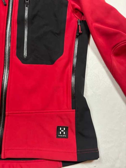 Kurtka Softshell Haglöfs Windstopper damska outdoor trekking rozmiar M