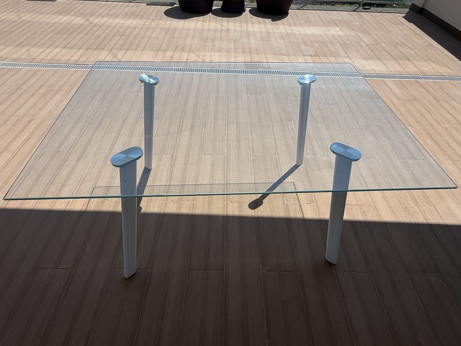 Mesa de vidro 1,40x0,90