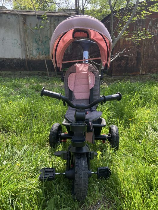 Велосипед коляска Lionelo Haari Bubble Gum розовый Польша(б/у)