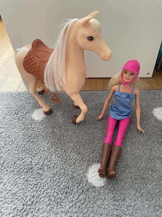 Lalka i koń w zestawie