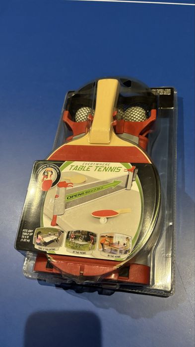 Zestaw Ping Pong Eastpoint USA – Siatka Rollnet + Rakietki All-Weather