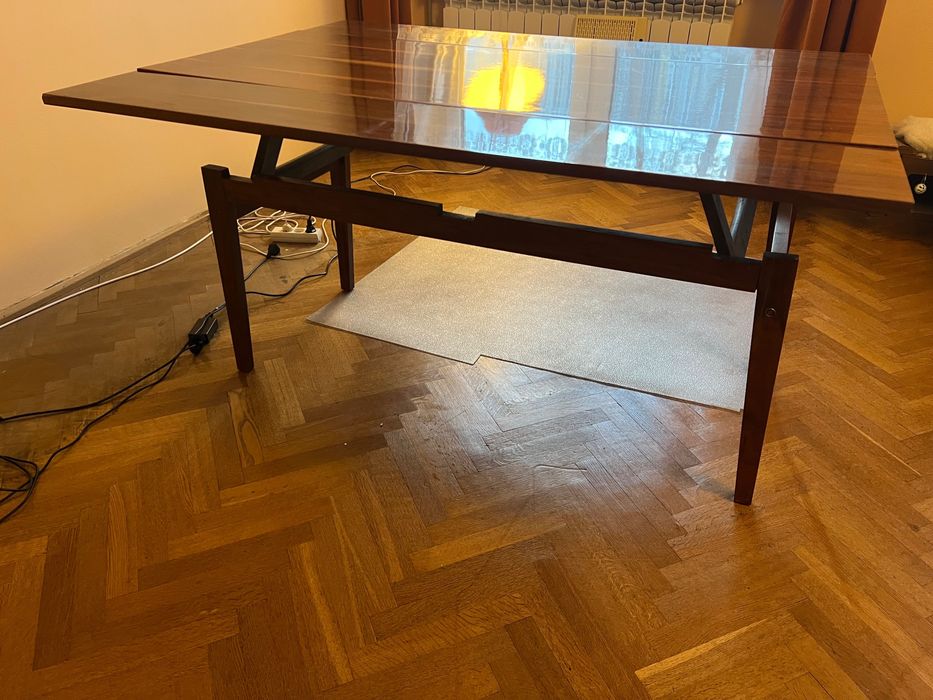 Stół ława PILNE rozkładany PRL