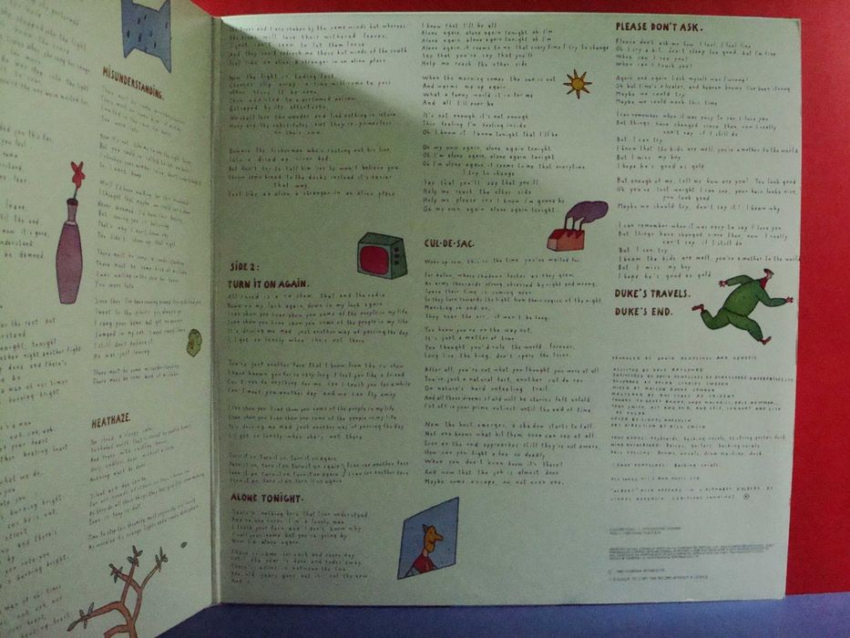 Genesis ‎– Duke / Near Mint / LP "Gatefold" / PT / 1980