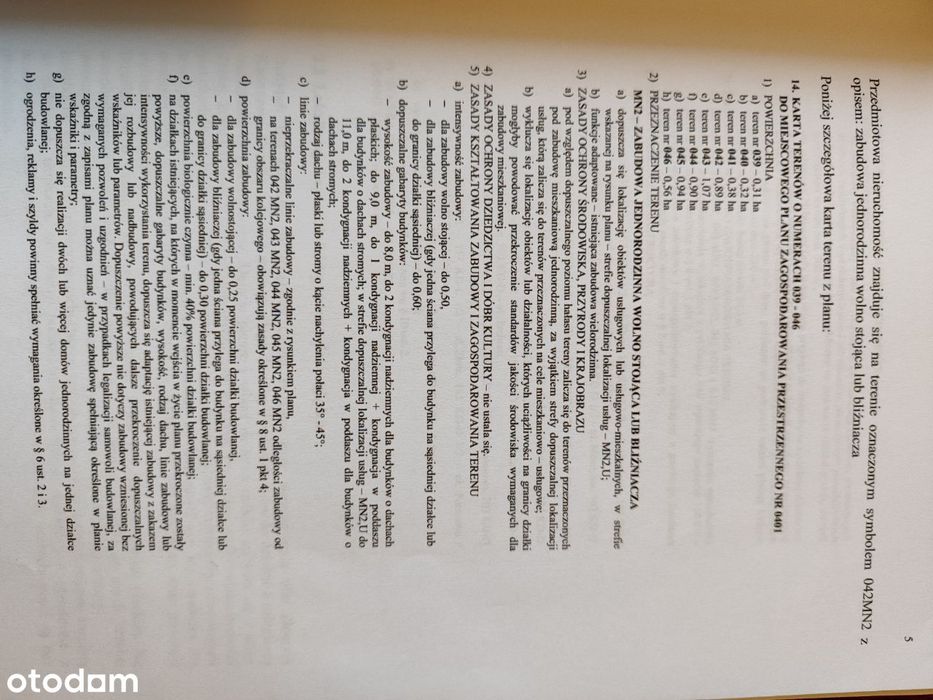 Duża działka – narożna, w pełni uzbrojona z MPZP, pod inwestycje - Widok 6