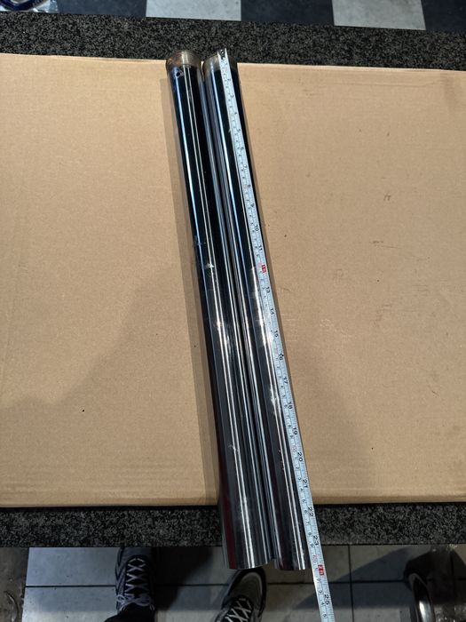 Rury Motocyklowe Zawieszenia 607MMx48mm Kawasaki Yamaha Honda Suzuki