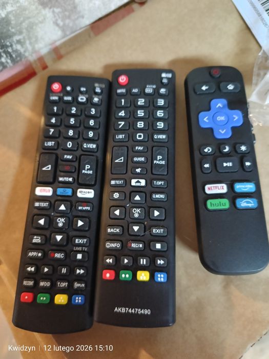 Pilot do telewizora LG i Philips