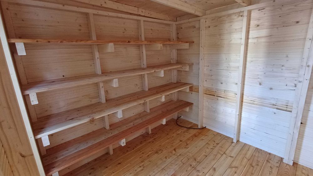 Domek narzędziowy pod wymiar - certyfikowane drewno.