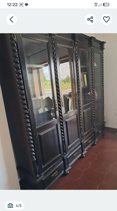 Livreira antiga preto