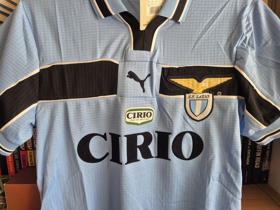 Camisola futebol vintage Lázio 1999-2000