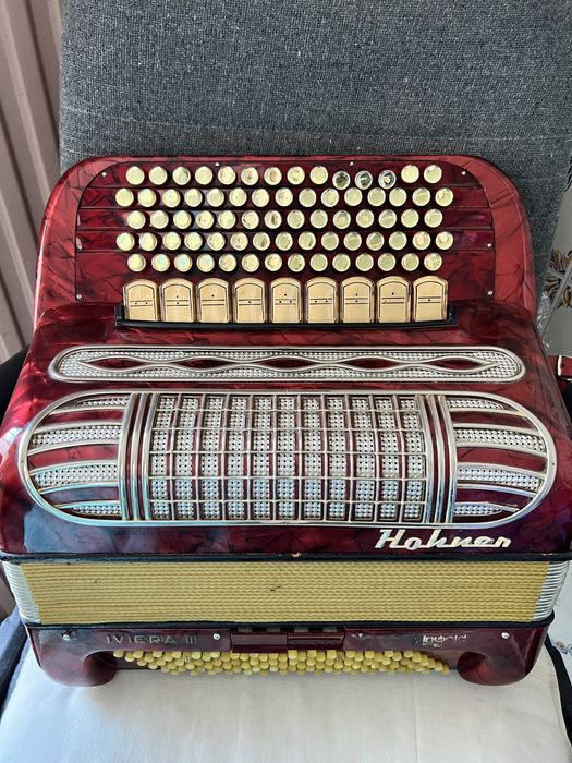 Acordeão Botões Hhoner Iviera III