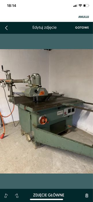 Pila formatowa frezarka SCM