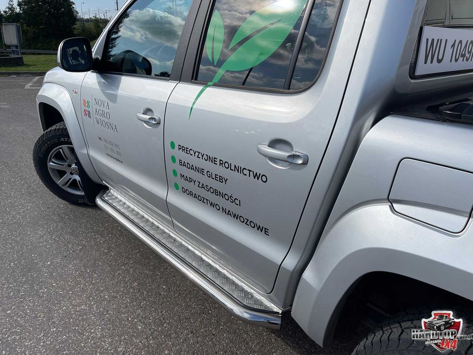 Orurowanie, progi, Volkswagen Amarok