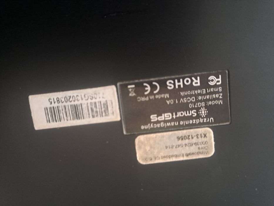 Nawigacja SmartGPS SG710 MapaMap TOP