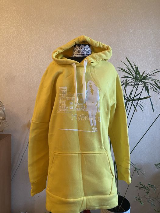 Новый худи, желтый