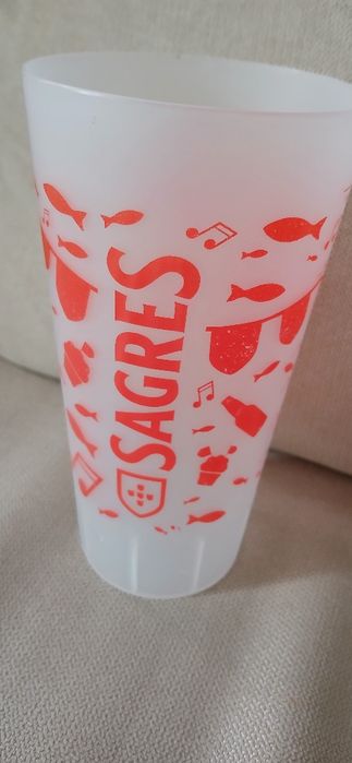 Copo de plástico Sagres