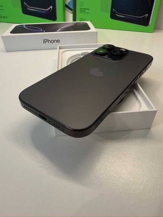 Apple iPhone 16 Pro・128GB・Titânio preto (Fatura e Garantia)