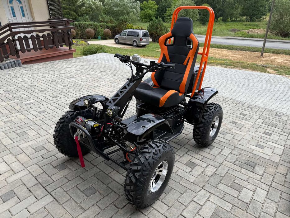 Skuter terenowy elektryczny 4x4 6000 W.  Akumulator  50ah nie 30ah jak  w HORIZON