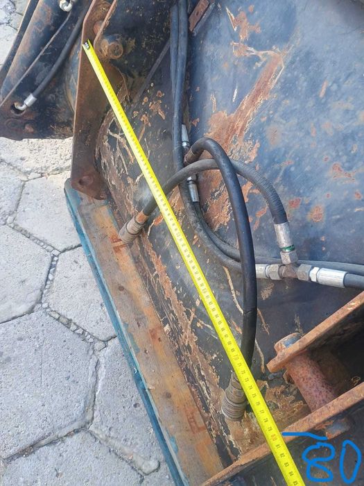 łyżka hydrauliczna krokodyl szczęka, rekin 170cm Terex TL65 Schaeff
