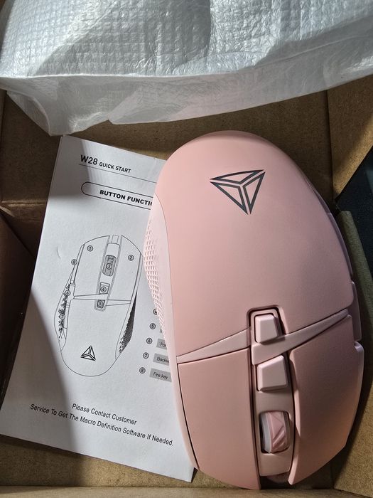 Mysz Gamingowa PINK QC-W28.