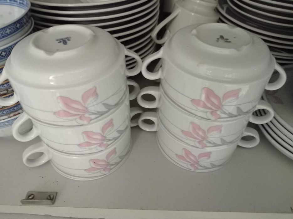 Conjunto de consumé para 6 pessoas