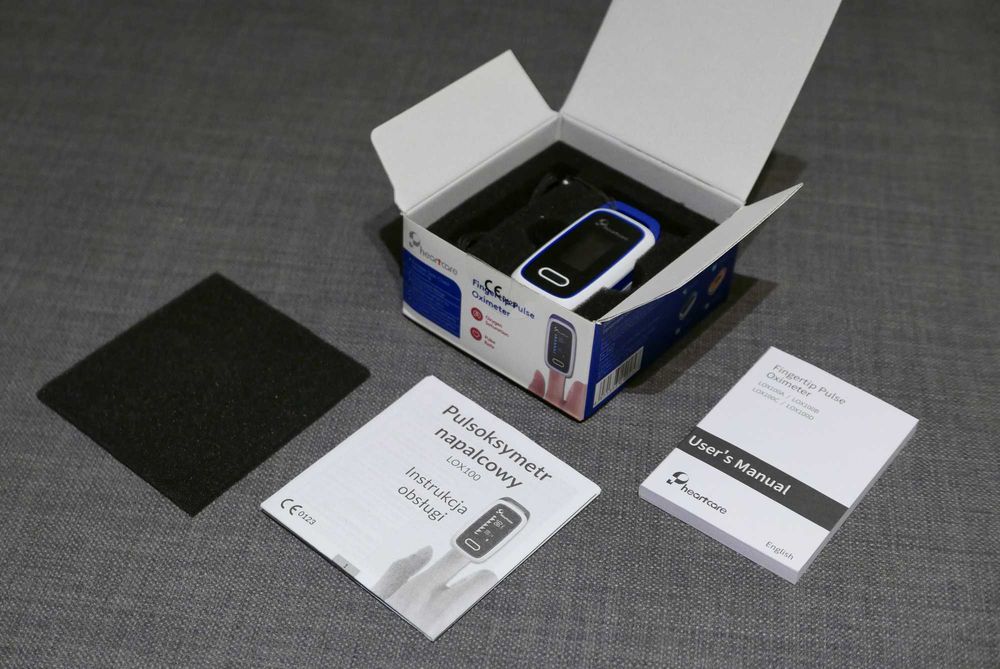 Pulsoksymetr napalcowy Hydrex Diagnostics LOX100a